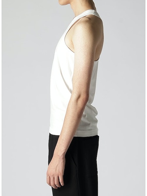 Yohji Yamamoto���襦����ޥ��/30/- COMBED SINGLE X RUNNING/OFFWHT
