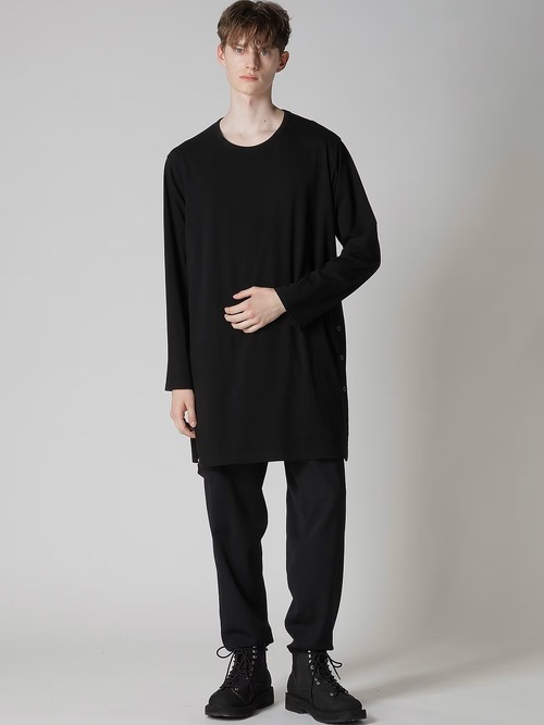Yohji Yamamoto襦ޥ/30/-ƥŷ ƥåĹµ/BLACK