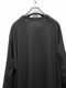 Ground Y�����饦��ɥ磻/30/- COTTON JERSEY HEM JUMBO LONG SLEEVED T/BLACK