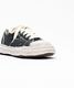 Maison MIHARA YASUHIRO��PETERSON23/original sole ripping and overdyeing canvas Low-Top sneaker/BLACK
