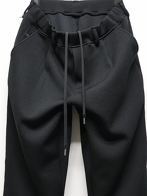 (ͽ���ʡ�1��2������ͽ��/39TH RESOUND CLOTHING���ꥵ����ɥ���������/SEMIWAIDE AZE WIDE TUCK PANTS/BLACK