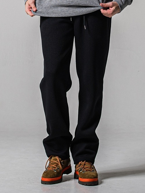 (ͽ���ʡ�1��2������ͽ��/39TH RESOUND CLOTHING���ꥵ����ɥ���������/SEMIWAIDE AZE WIDE TUCK PANTS/BLACK