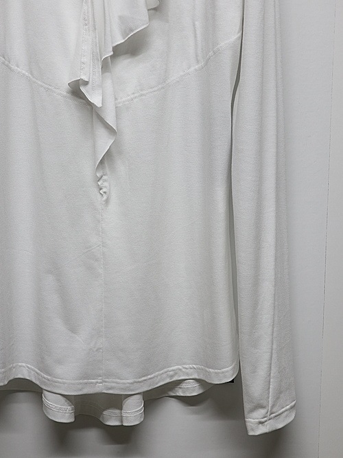 (ͽ���ʡ�3��4������ͽ��/kiryuyrik������奦����奦/BEATENJIKU W-Frill-V-Neck-T/White