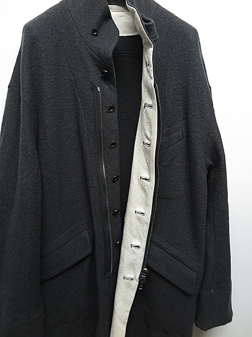 The Viridi-anne ǥ/FULLING COAT/GRAY.