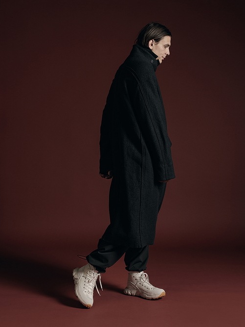 The Viridi-anne ǥ/FULLING COAT/GRAY.