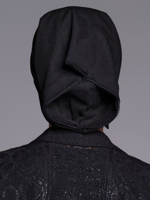 (ͽ���ʡ�7��8������ͽ��/kiryuyrik������奦����奦/Mesh Nack Cap/Black