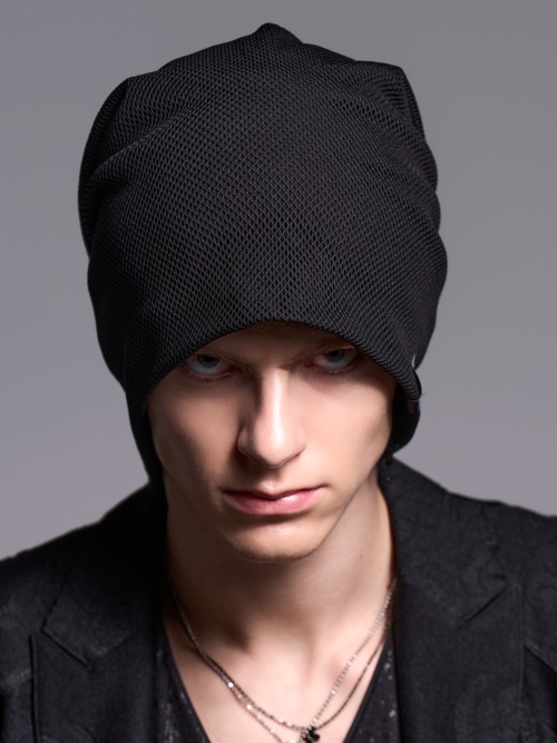 (ͽ���ʡ�7��8������ͽ��/kiryuyrik������奦����奦/Mesh Nack Cap/Black