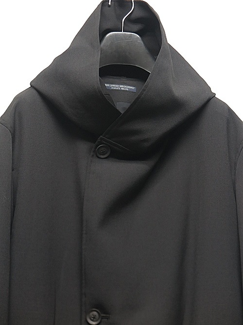 Yohji Yamamoto襦ޥ/RE GABARDINE O-4BS HOOD COAT/֥å.