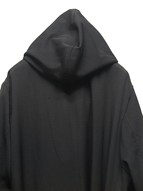 Yohji Yamamoto襦ޥ/RE GABARDINE O-4BS HOOD COAT/֥å.