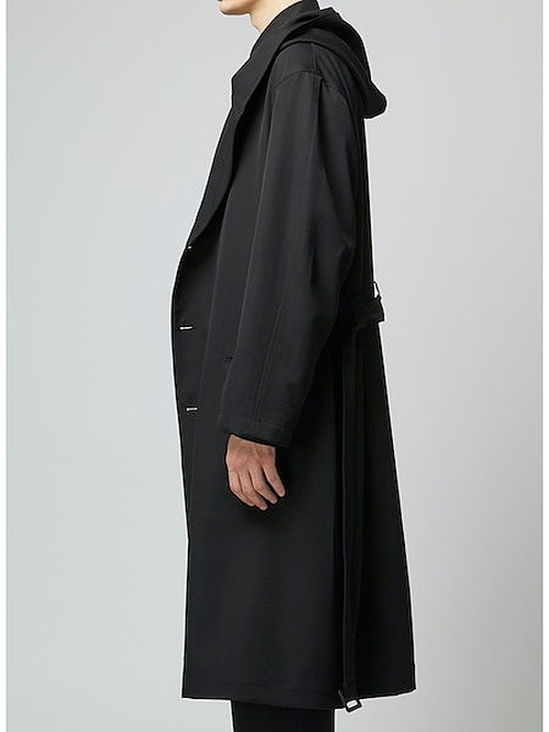 Yohji Yamamoto襦ޥ/RE GABARDINE O-4BS HOOD COAT/֥å.