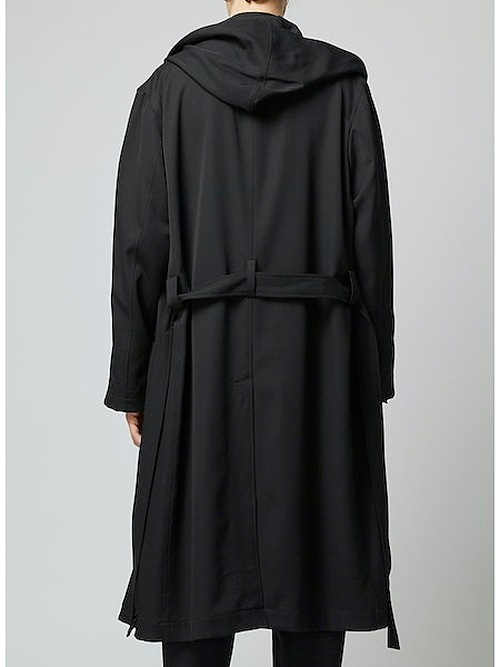 Yohji Yamamoto襦ޥ/RE GABARDINE O-4BS HOOD COAT/֥å.