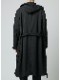 Yohji Yamamoto襦ޥ/RE GABARDINE O-4BS HOOD COAT/֥å.