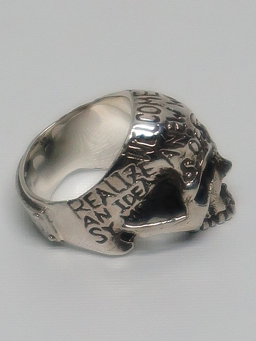 �㴰���THE ONENESS�������ͥ�/Silver925 THEONENESS Philosophy Skull Ring/Silver
