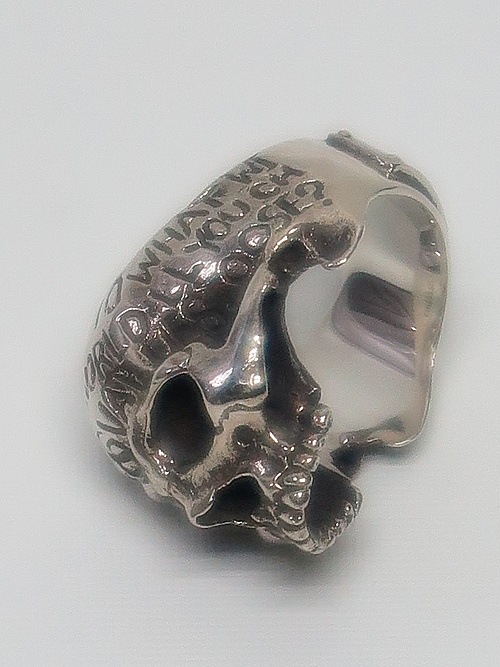 �㴰���THE ONENESS�������ͥ�/Silver925 THEONENESS Philosophy Skull Ring/Silver