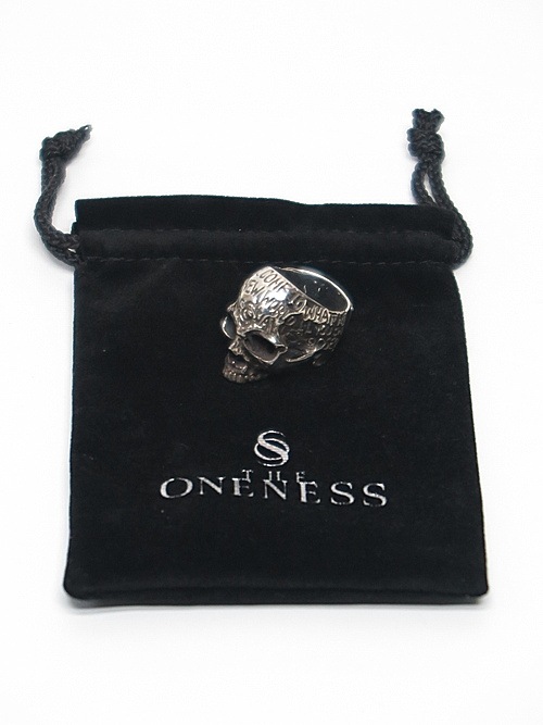 �㴰���THE ONENESS�������ͥ�/Silver925 THEONENESS Philosophy Skull Ring/Silver