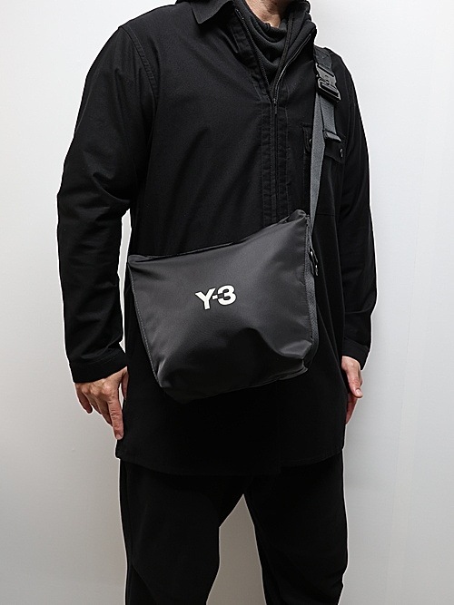 Y-3磻꡼/Y-3 SACOCHE/BLACK.