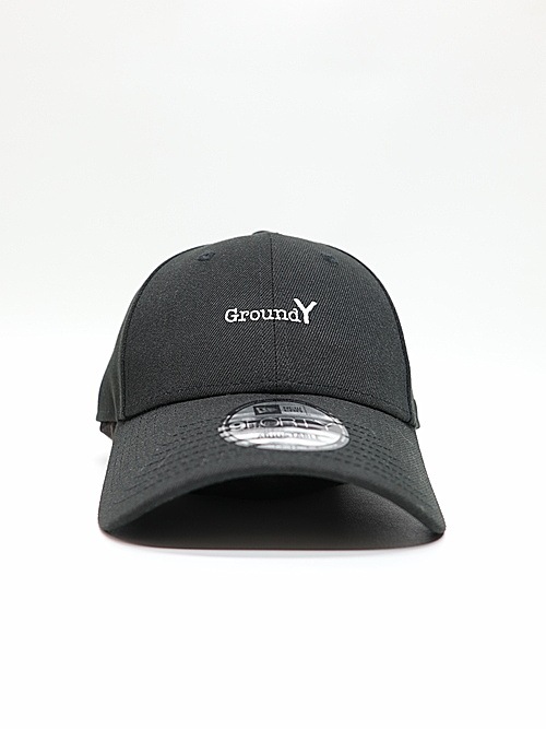 Ground Y饦ɥ磻/NEWERA COTTON 940VS GY LOGO BLK WHT/BLACK.