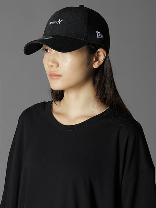 Ground Y饦ɥ磻/NEWERA COTTON 940VS GY LOGO BLK WHT/BLACK.