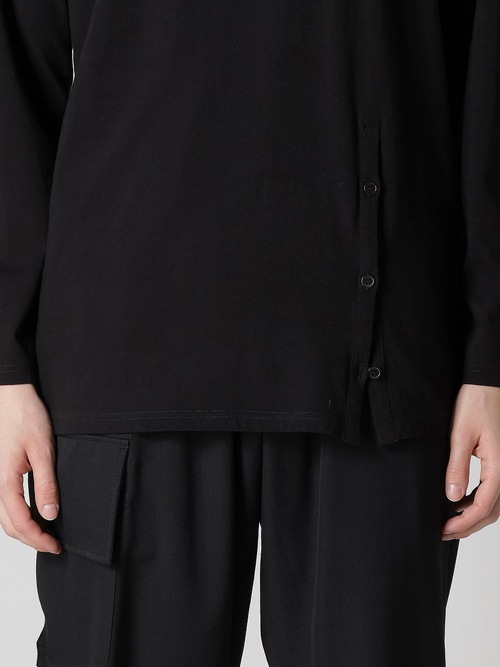 Yohji Yamamoto襦ޥ/30/-ƥŷ ճåȴݼĹµ/BLACK