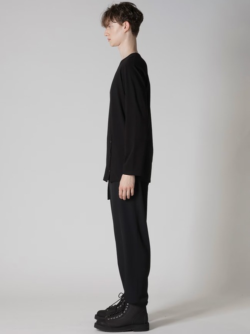Yohji Yamamoto襦ޥ/30/-ƥŷ ճåȴݼĹµ/BLACK
