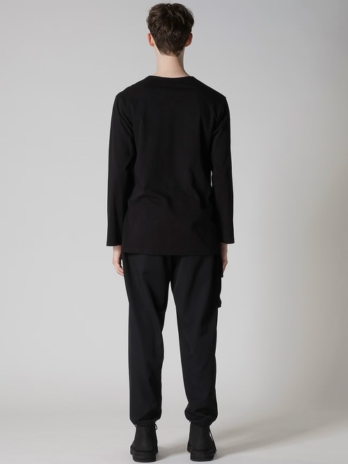 Yohji Yamamoto襦ޥ/30/-ƥŷ ճåȴݼĹµ/BLACK