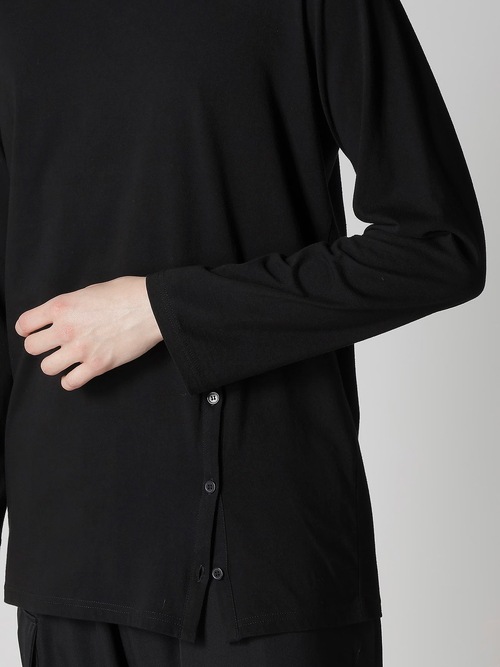 Yohji Yamamoto襦ޥ/30/-ƥŷ ճåȴݼĹµ/BLACK