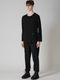 Yohji Yamamoto襦ޥ/30/-ƥŷ ճåȴݼĹµ/BLACK