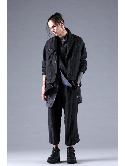 (ͽ���ʡ�2��3������ͽ��/D.HYGEN���ǥ����ϥ�����/���åȥ��ͥ���֥륯�����磻�ɥ����åץɥѥ��/INDIGO BLACK