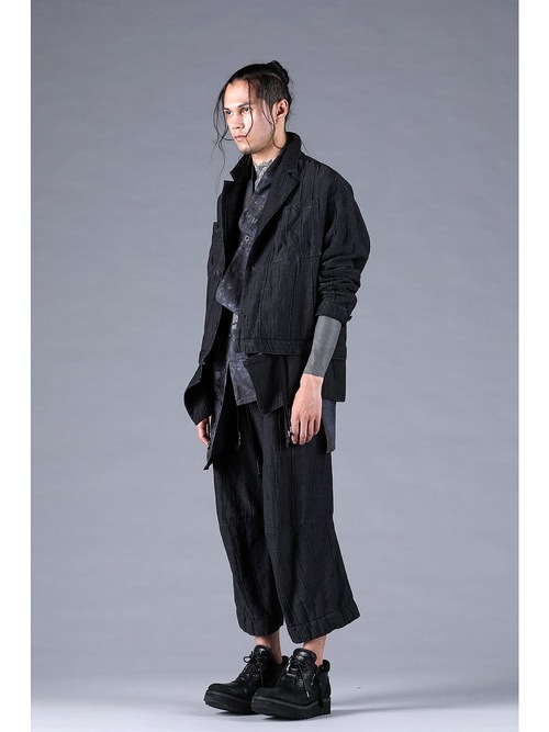 (ͽ���ʡ�2��3������ͽ��/D.HYGEN���ǥ����ϥ�����/���åȥ��ͥ���֥륯�����磻�ɥ����åץɥѥ��/INDIGO BLACK