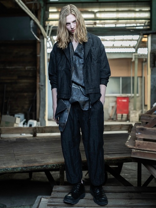 (ͽ���ʡ�2��3������ͽ��/D.HYGEN���ǥ����ϥ�����/���åȥ��ͥ���֥륯�����磻�ɥ����åץɥѥ��/INDIGO BLACK