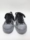 Maison MIHARA YASUHIRO��PETERSON23/original sole ripping and overdyeing canvas Low-Top sneaker/BLK/BLK