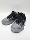 Maison MIHARA YASUHIRO��PETERSON23/original sole ripping and overdyeing canvas Low-Top sneaker/BLK/BLK