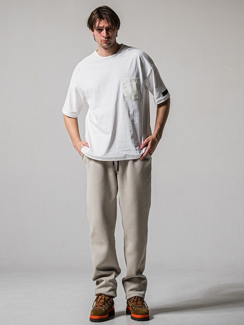 (ͽ���ʡ�1��2������ͽ��/39TH RESOUND CLOTHING���ꥵ����ɥ���������/SEMIWAIDE AZE WIDE TUCK PANTS/GREYGE