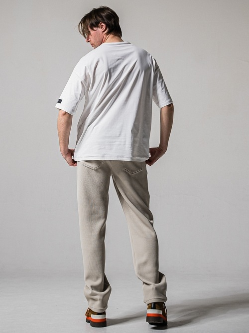 (ͽ���ʡ�1��2������ͽ��/39TH RESOUND CLOTHING���ꥵ����ɥ���������/SEMIWAIDE AZE WIDE TUCK PANTS/GREYGE