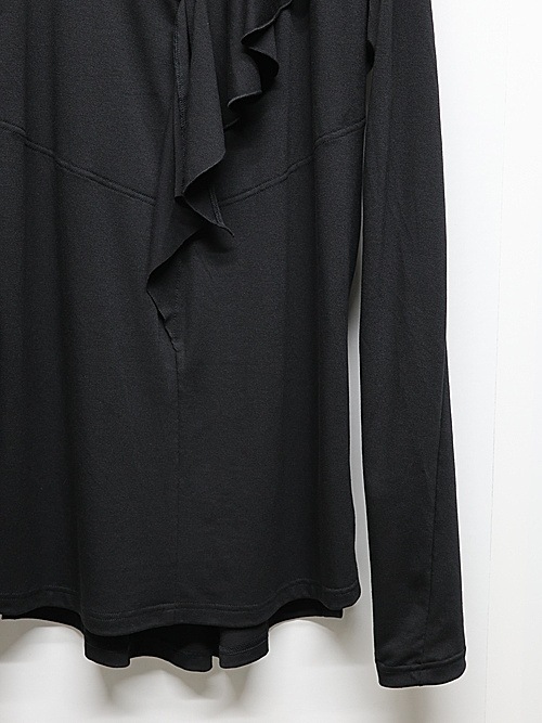 (ͽ���ʡ�3��4������ͽ��/kiryuyrik������奦����奦/BEATENJIKU W-Frill-V-Neck-T/Black