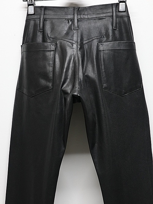 (ͽ���ʡ�7��8������ͽ��/kiryuyrik������奦����奦/Coating High Tension Jersey Flare Skinny Slacks/Black