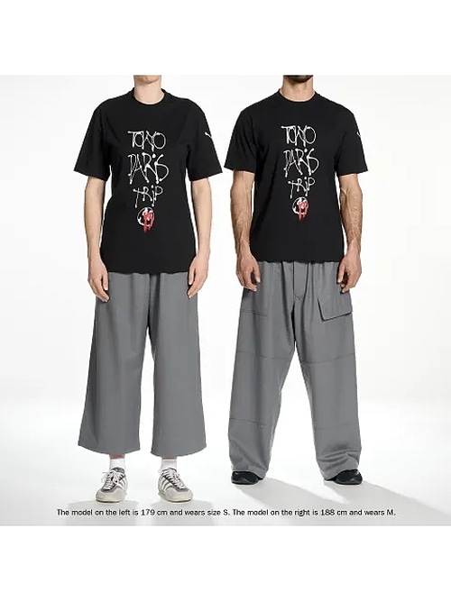 Y-3���磻���꡼/CITY GFX SS TEE/BLACK