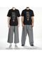 Y-3���磻���꡼/CITY GFX SS TEE/BLACK