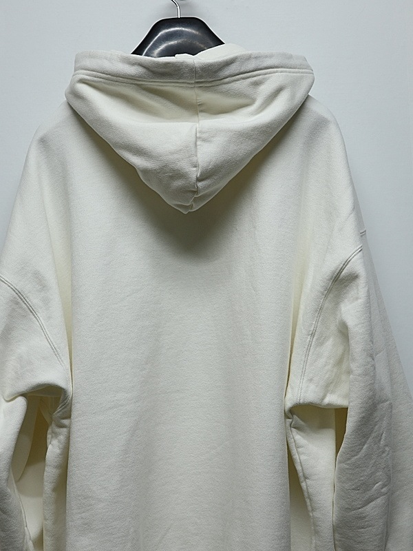 Maison MIHARA YASUHIRO���᥾�� �ߥϥ�䥹�ҥ�/French Terry  LEON PRINTED SWEAT HOODIE/WHITE