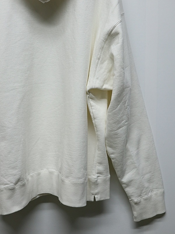 Maison MIHARA YASUHIRO���᥾�� �ߥϥ�䥹�ҥ�/French Terry  LEON PRINTED SWEAT HOODIE/WHITE