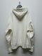 Maison MIHARA YASUHIRO���᥾�� �ߥϥ�䥹�ҥ�/French Terry  LEON PRINTED SWEAT HOODIE/WHITE