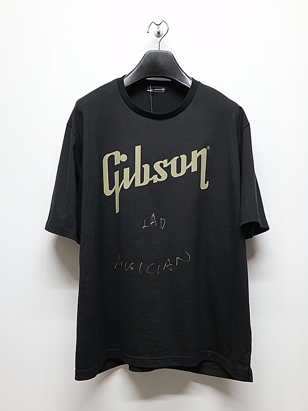 �㴰���LAD MUSICIAN����å� �ߥ塼�������/LAD��Gibson print T 2/BLACK