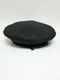 Ground Y�����饦��ɥ磻/NEWERA COTTON BERET GY LOGO BLK WHT/BLACK.