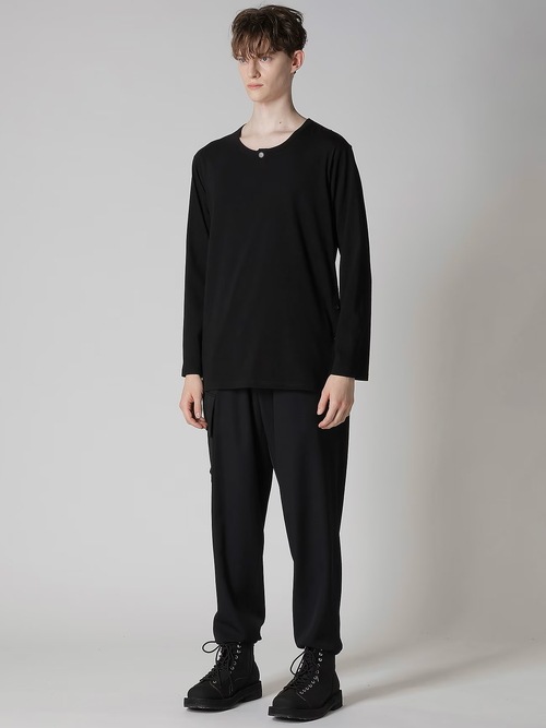 Yohji Yamamoto襦ޥ/30/-ƥŷ ճåȥإ꡼Ĺµ/BLACK
