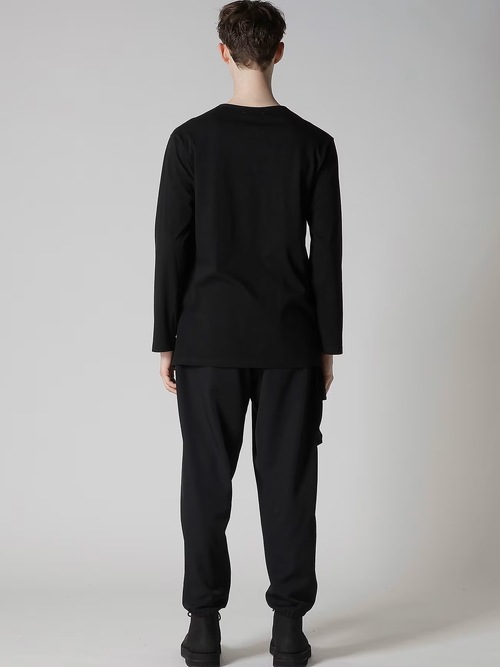 Yohji Yamamoto襦ޥ/30/-ƥŷ ճåȥإ꡼Ĺµ/BLACK