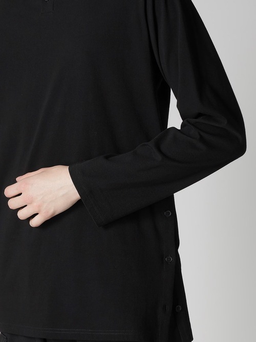 Yohji Yamamoto襦ޥ/30/-ƥŷ ճåȥإ꡼Ĺµ/BLACK