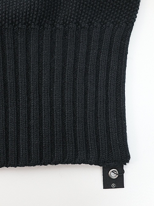 wjk�����֥른��������/comfy 2-way knit watch/black