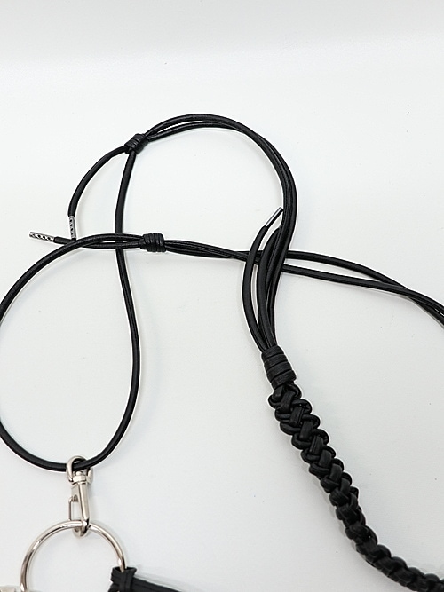 Ground Y�����饦��ɥ磻/COW LEATHER MULTI STRAP/BLACK