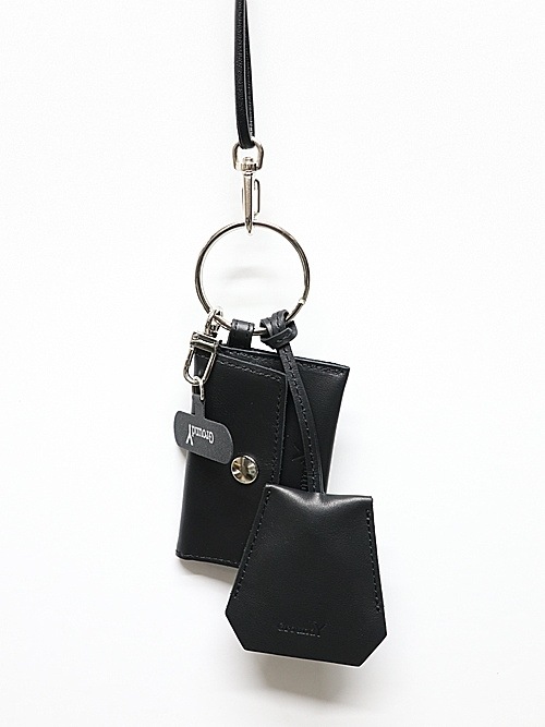 Ground Y�����饦��ɥ磻/COW LEATHER MULTI STRAP/BLACK