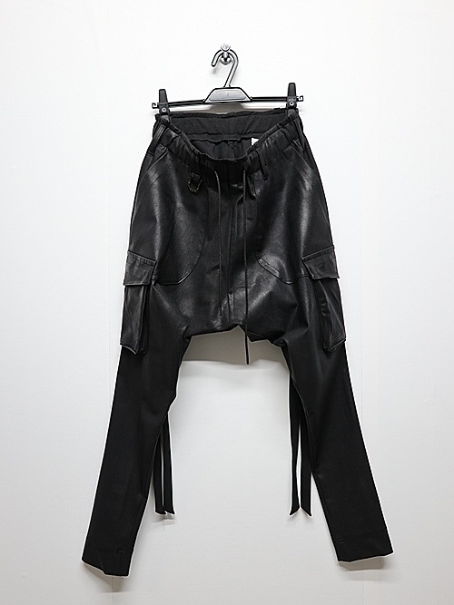 (ͽ���ʡ�7��8������ͽ��/kiryuyrik������奦����奦/Coating High Tension Jersey Saruel Pants/Black